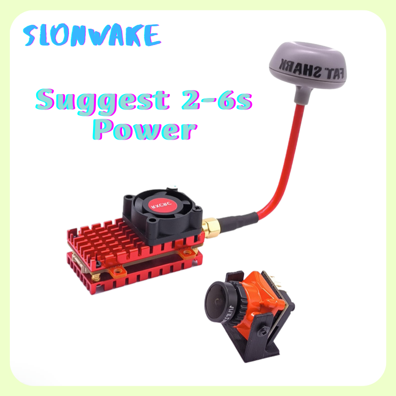 Range 5.8G 2W FPV Wireless Tra - đánh giá và giá Drone Receiver