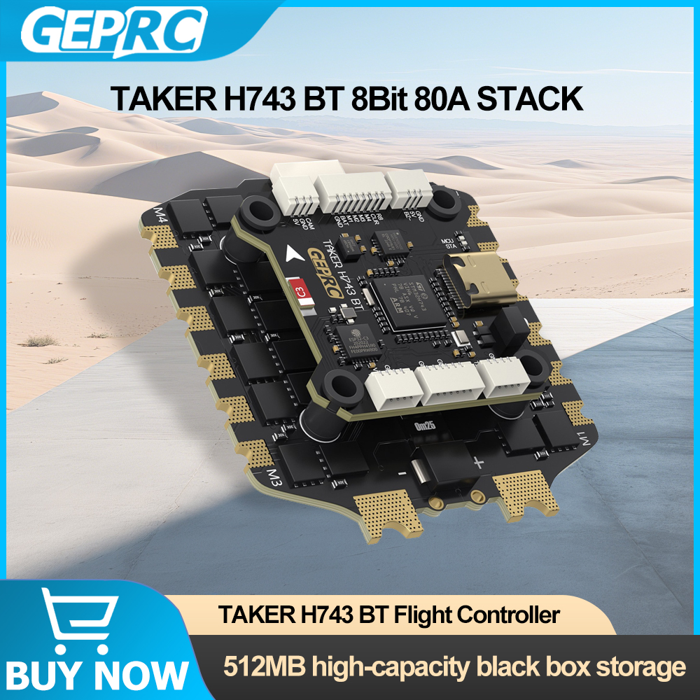 GEPRC TAKER H743 BT 8Bit 80A S - đánh giá và giá Drone Esc