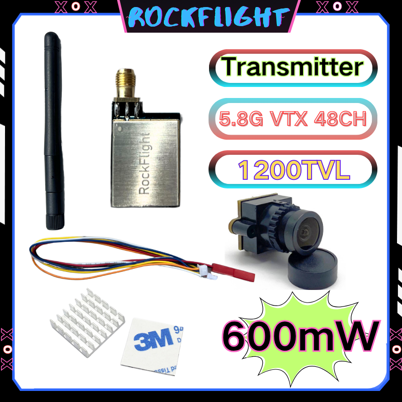 5.8GHz 48CH launcher 600mW Vid - đánh giá và giá Drone Receiver