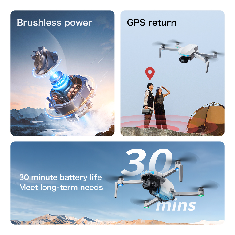 S-X1 MAX GPS Drone with 3-Axis - đánh giá và giá Drone Gps Mount