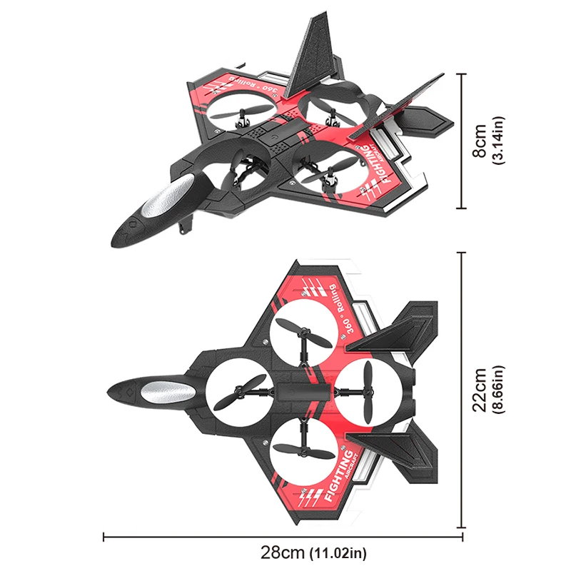 S98 RC Foam Stunt Aircraft Toy - đánh giá và giá Drone Led Light
