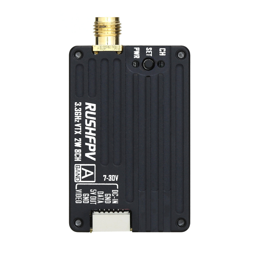 RUSHFPV 3.3G 2W VTX Transmitte - đánh giá và giá Drone Receiver