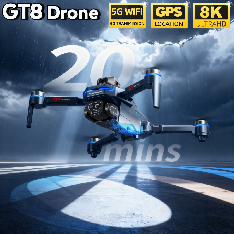 For Genuine GT8 Drone 4K Profe - đánh giá và giá Drone Gps Mount
