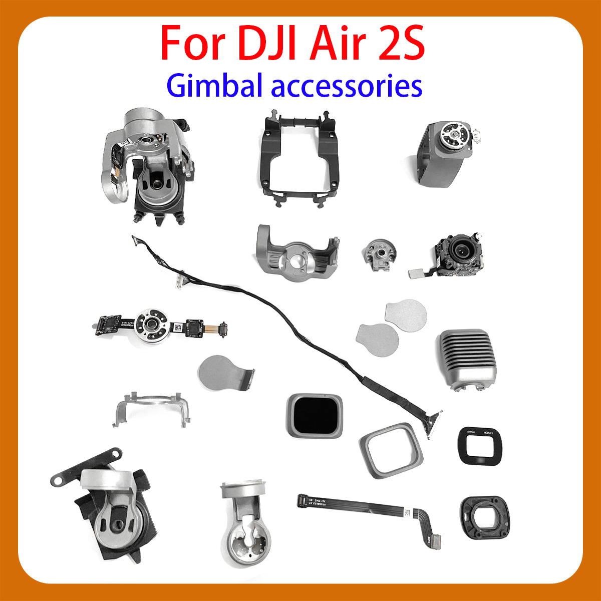 Original AIR 2S Drone Gimbal C - đánh giá và giá Drone Arm