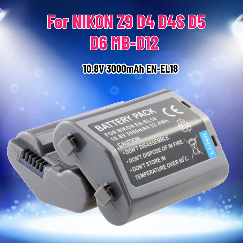 10.8V 3000mAh EN-EL18 EN-EL18A - đánh giá và giá Drone Camera