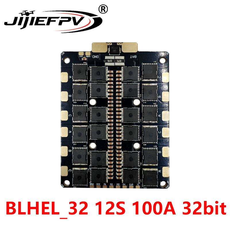 JIJIEFPV BLHEL_32 12S 120A 32b - đánh giá và giá Drone Power Distribution Board