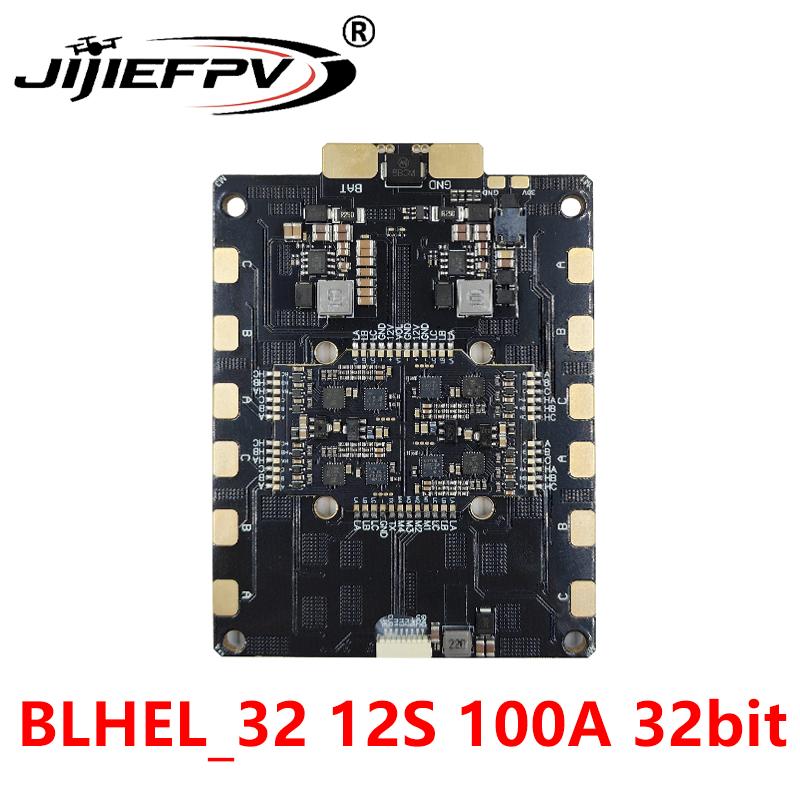 JIJIEFPV BLHEL_32 12S 120A 32b - đánh giá và giá Drone Power Distribution Board