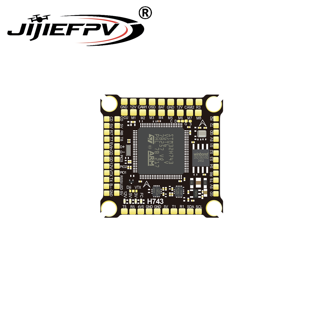 JIJIEFPV BLHEL_32 12S 120A 32b - đánh giá và giá Drone Power Distribution Board