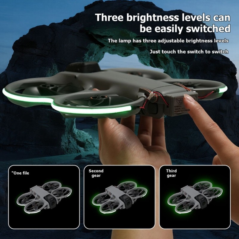 【DIGITAL GADGET】LED Light Stri - đánh giá và giá Drone Led Light