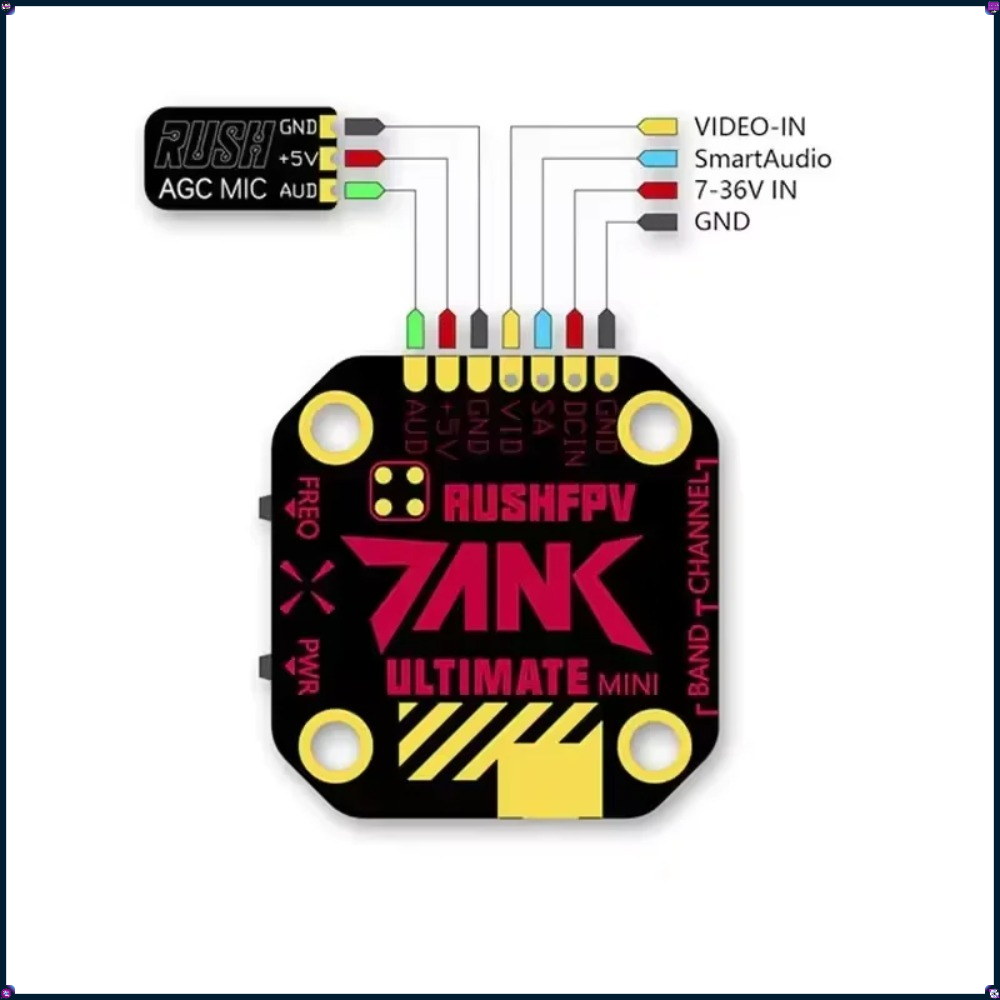Rush Cherry FPV Stubby Antenna - đánh giá và giá Drone Antenna