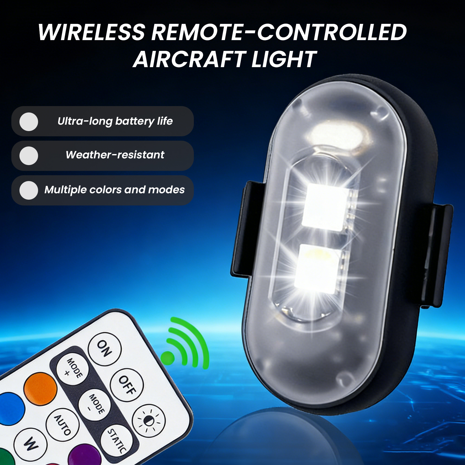 2/4/6PCS Wireless LED Strobe L - đánh giá và giá Drone Led Light