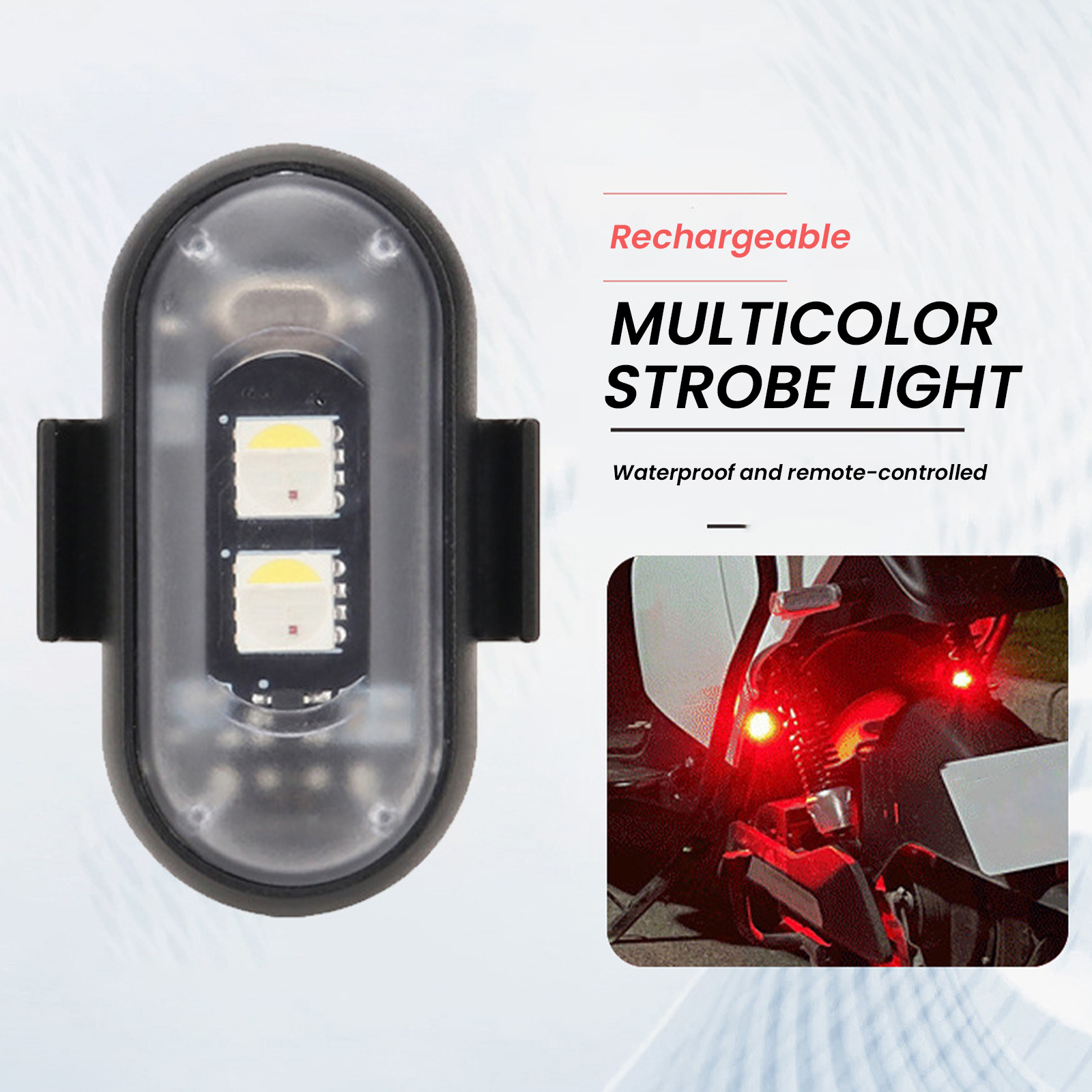 2/4/6PCS Wireless LED Strobe L - đánh giá và giá Drone Led Light