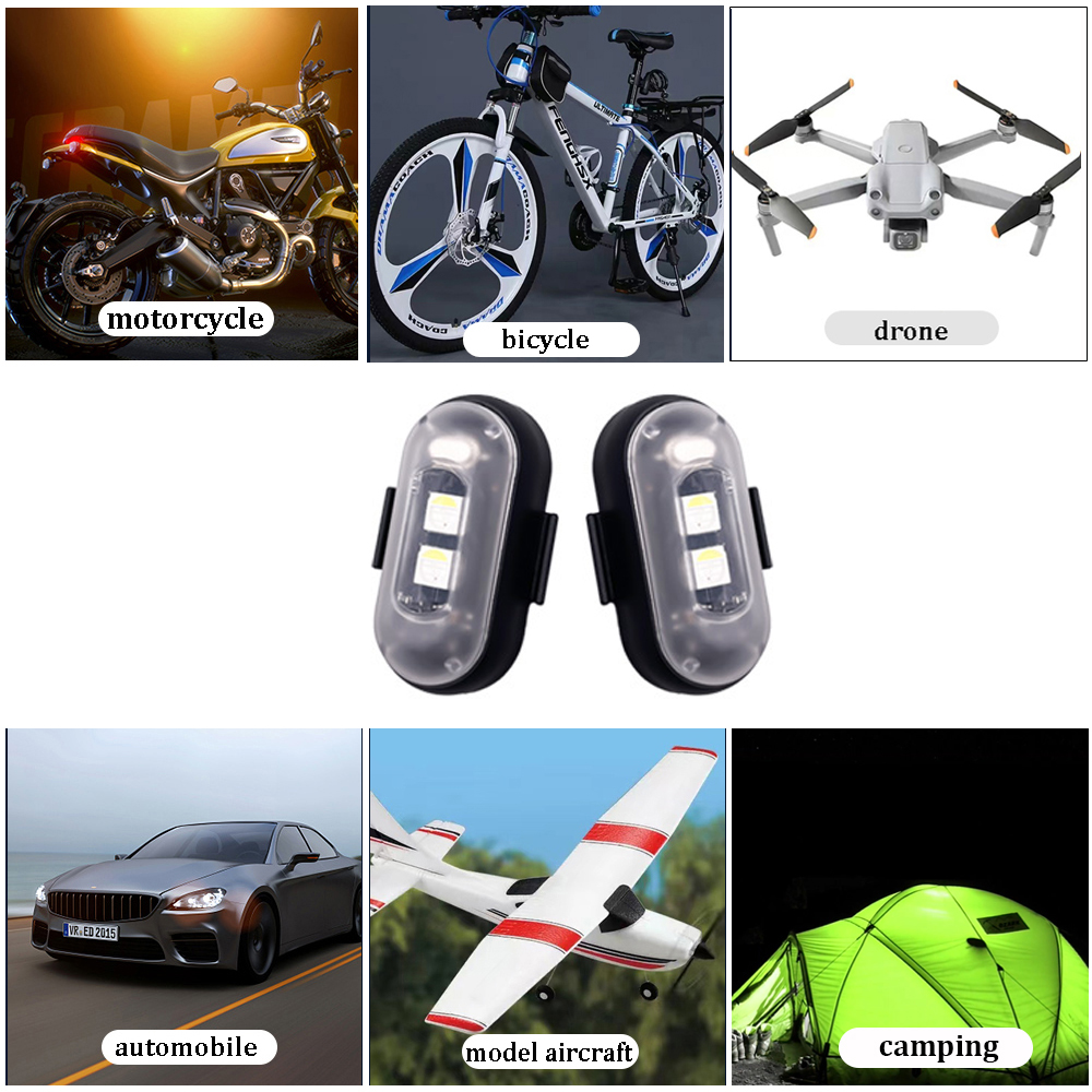 10x 4x 8Colors Wireless LED Dr - đánh giá và giá Drone Led Light