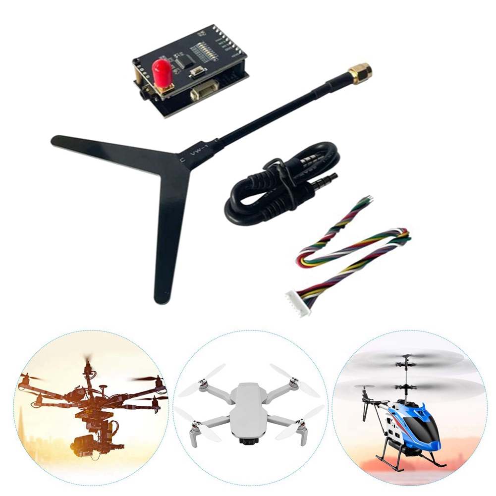 A63T-1.2G 2W VTX+1.2G 1.3G VRX - đánh giá và giá Drone Receiver