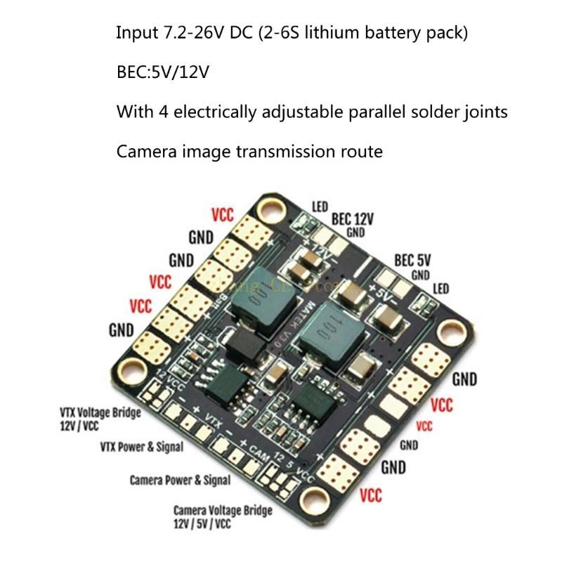 M5TD Matek Mini Power Hub Powe - đánh giá và giá Drone Power Distribution Board