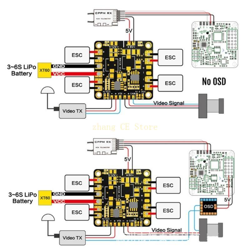 M5TD Matek Mini Power Hub Powe - đánh giá và giá Drone Power Distribution Board