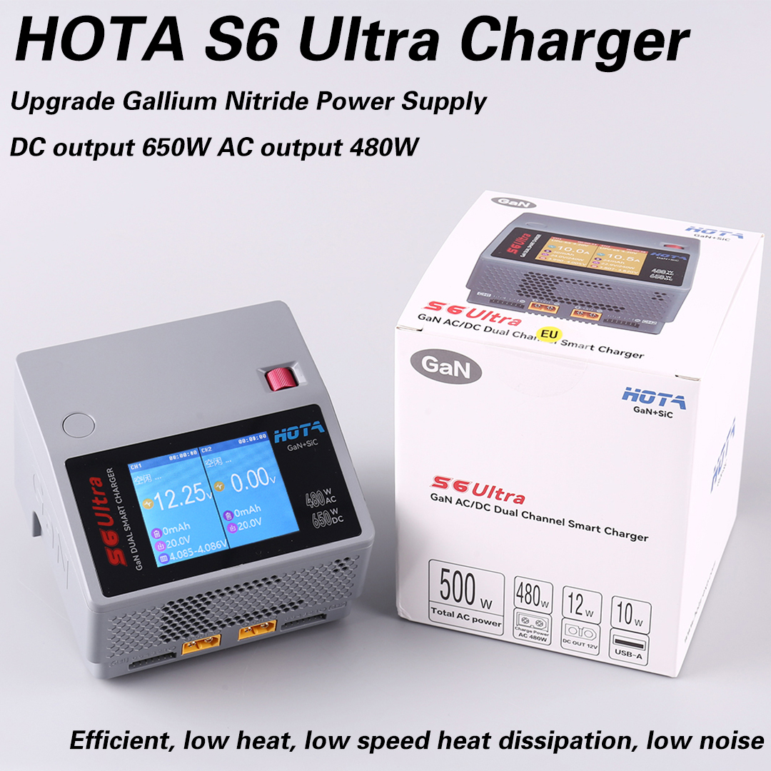 HOTA S6 Ultra Gallium Nitride  - đánh giá và giá Drone Charger
