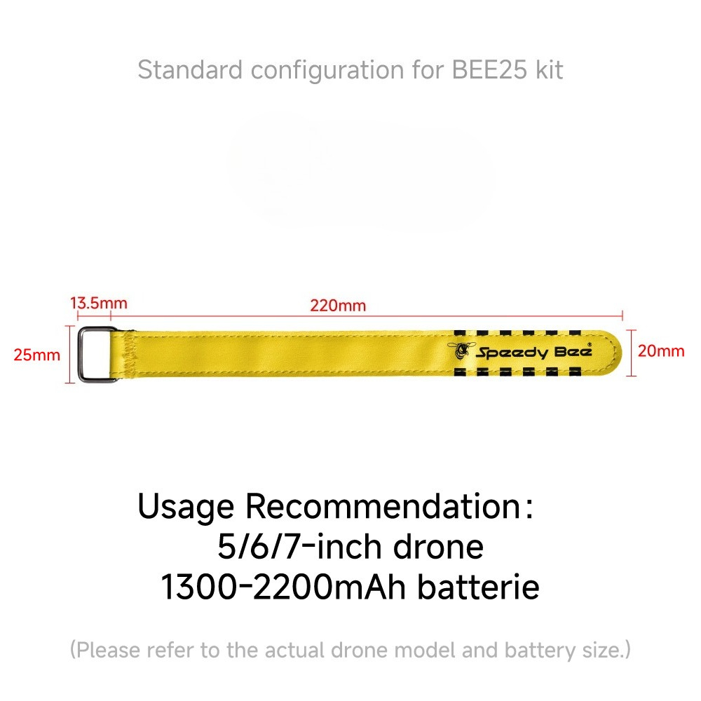SpeedyBee FPV Lipo Battery Tie - đánh giá và giá Drone Battery Strap