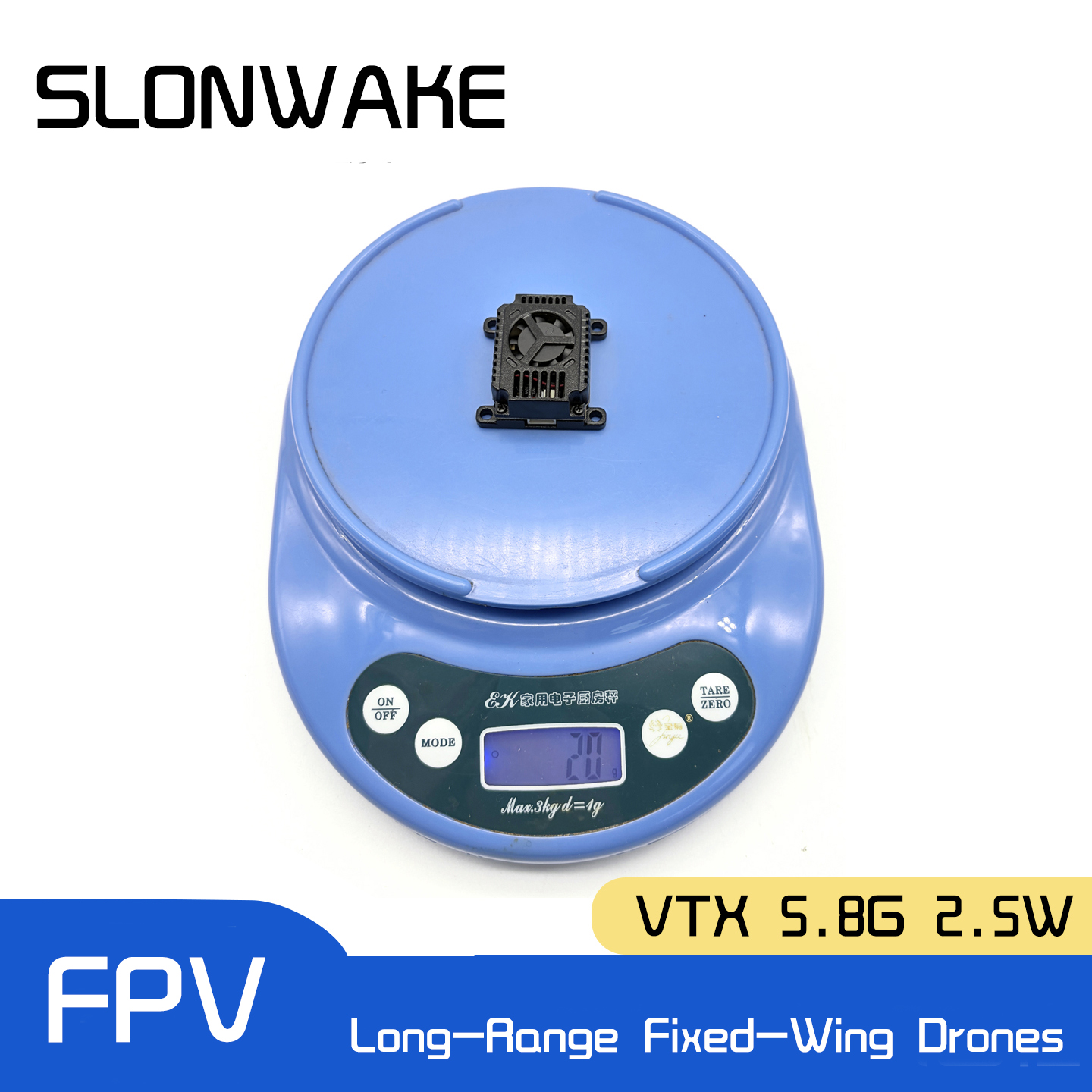 SLONWAKE 5.8G 48CH FPV Transmi - đánh giá và giá Drone Frame