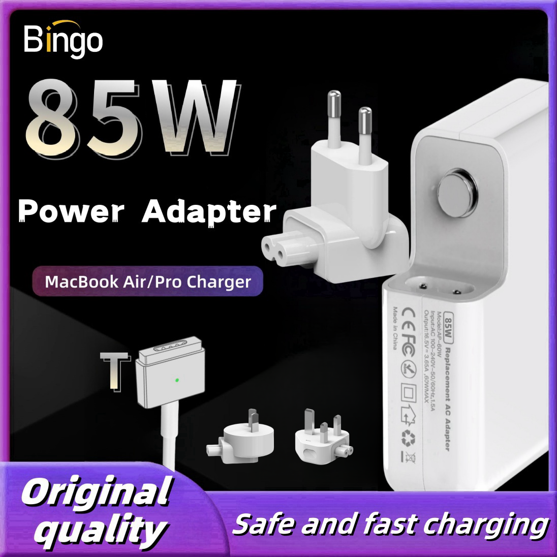 85W Magsafe 2 T Magnetic Charg - đánh giá và giá Drone Buzzer