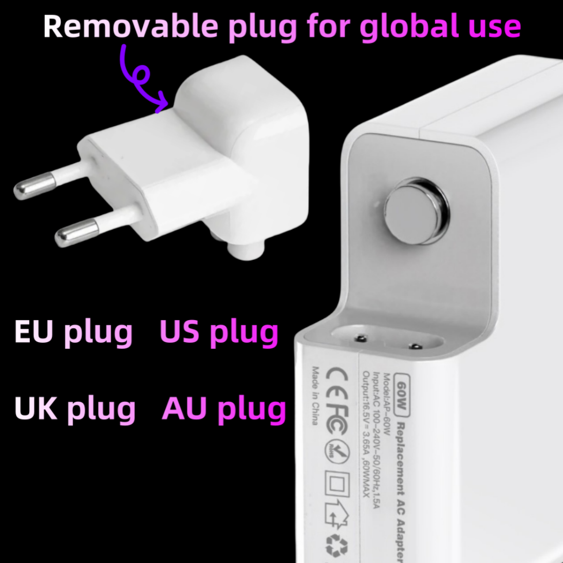 85W Magsafe 2 T Magnetic Charg - đánh giá và giá Drone Buzzer