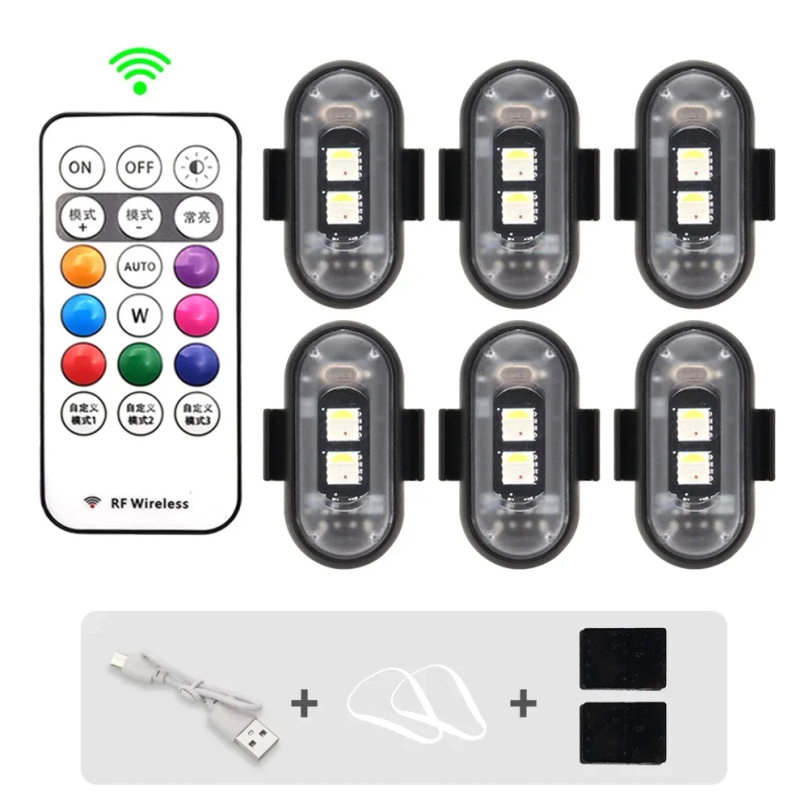 Wireless Remote Control LED St - đánh giá và giá Drone Led Light