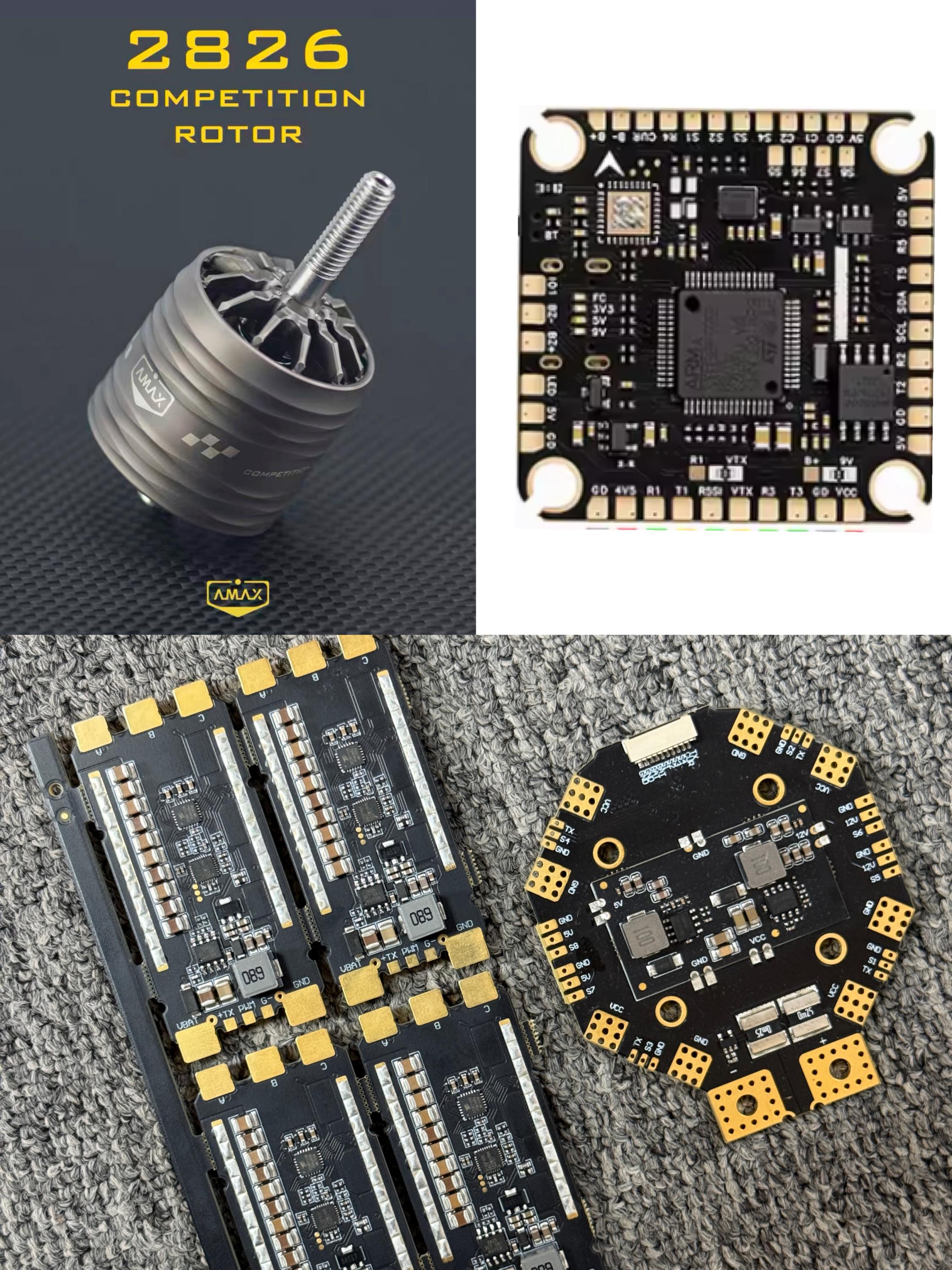 2826 800KV Brushless Motor 4PC - đánh giá và giá Drone Esc