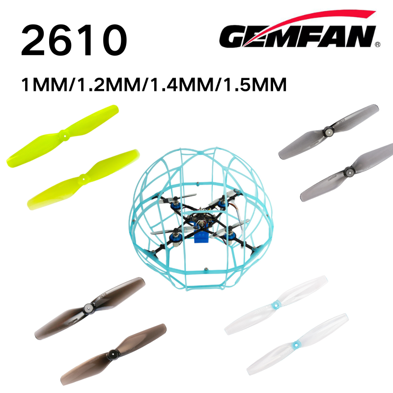 2610 Props Gemfan 2.6inch 2 Bl - đánh giá và giá Drone Propeller