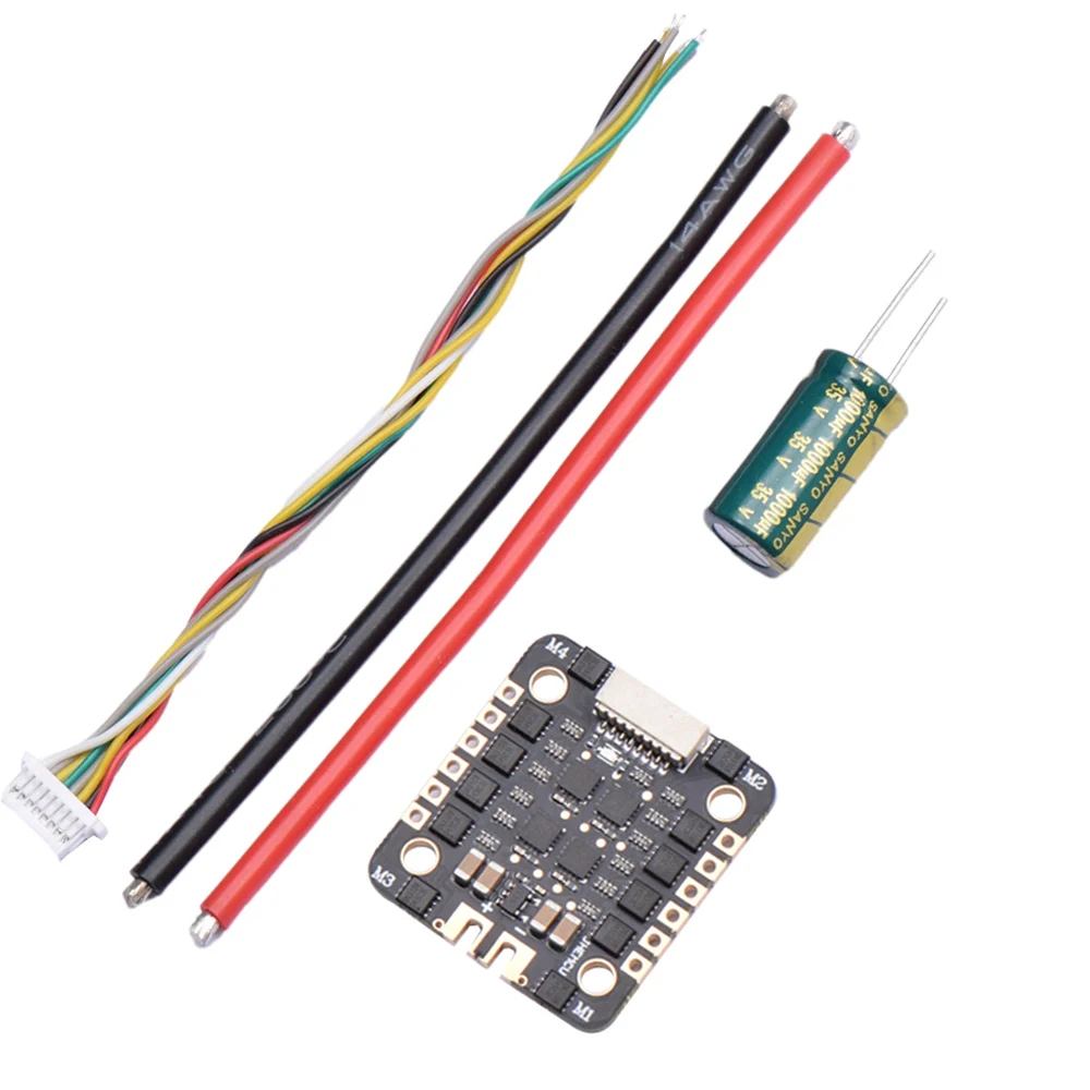JHEMCU EM40A 40A BLheli_S 4-in - đánh giá và giá Drone Power Distribution Board