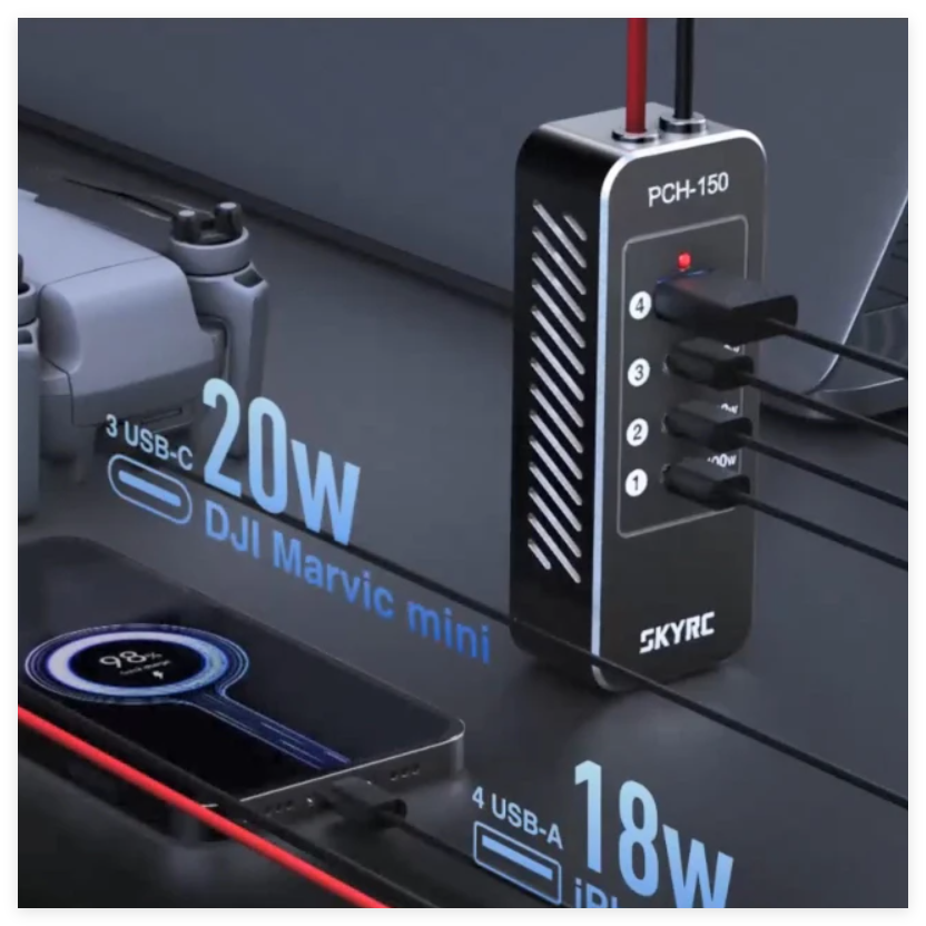 SKYRC PCH-150 Power & Charging - đánh giá và giá Drone Power Distribution Board