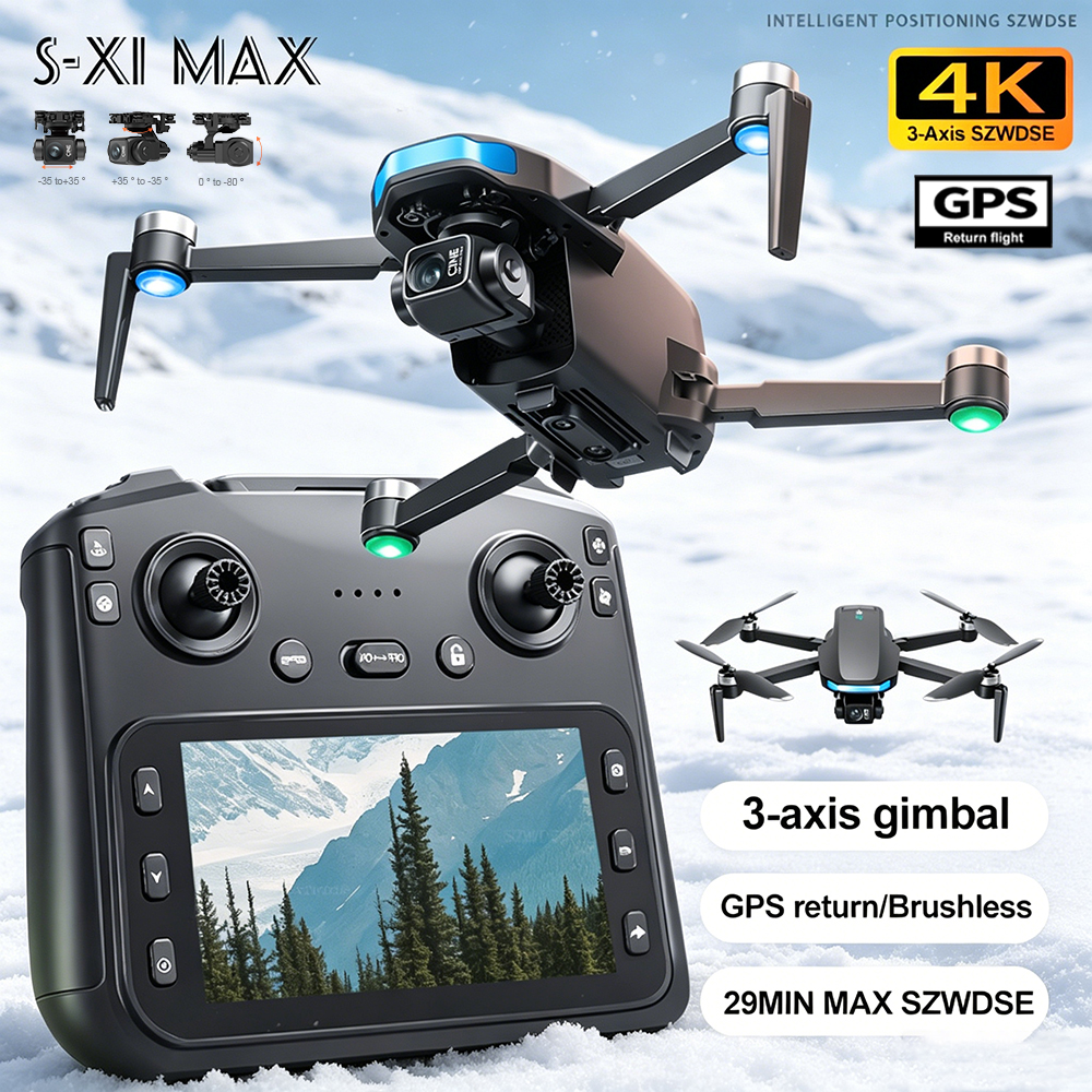 New S-X1 MAX Drone GPS 8K Prof - đánh giá và giá Drone Gps Module