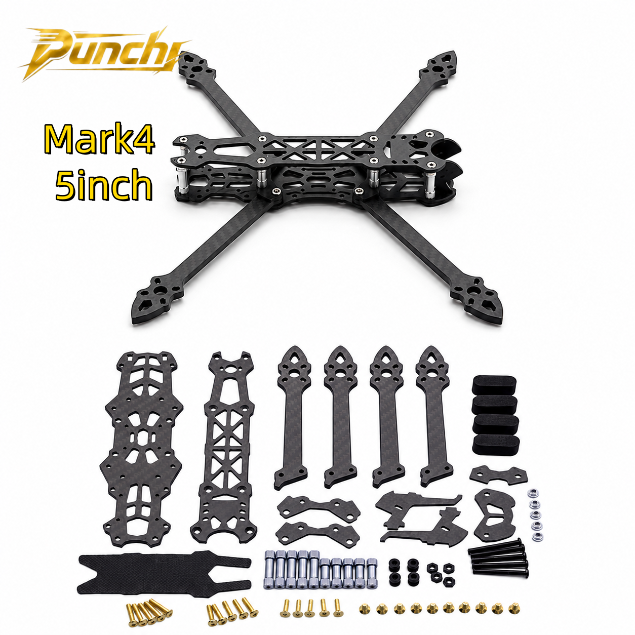 Mark4 5inch FPV Carbon Fiber F - đánh giá và giá Drone Arm