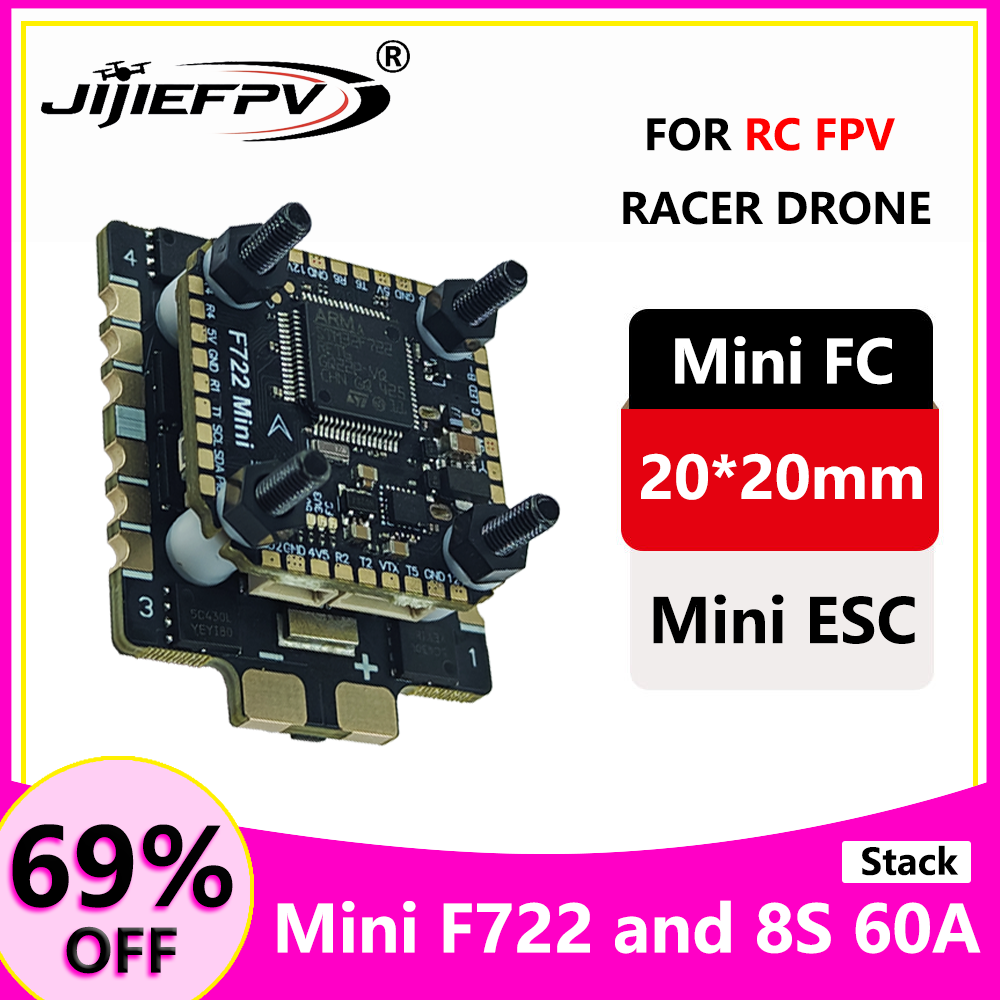JiJieFPV F7MINI Flying Tower V - đánh giá và giá Drone Esc