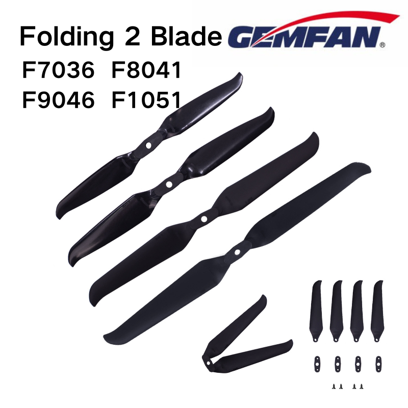 Folding Prop 2 Blade 7-10inch  - đánh giá và giá Drone Propeller