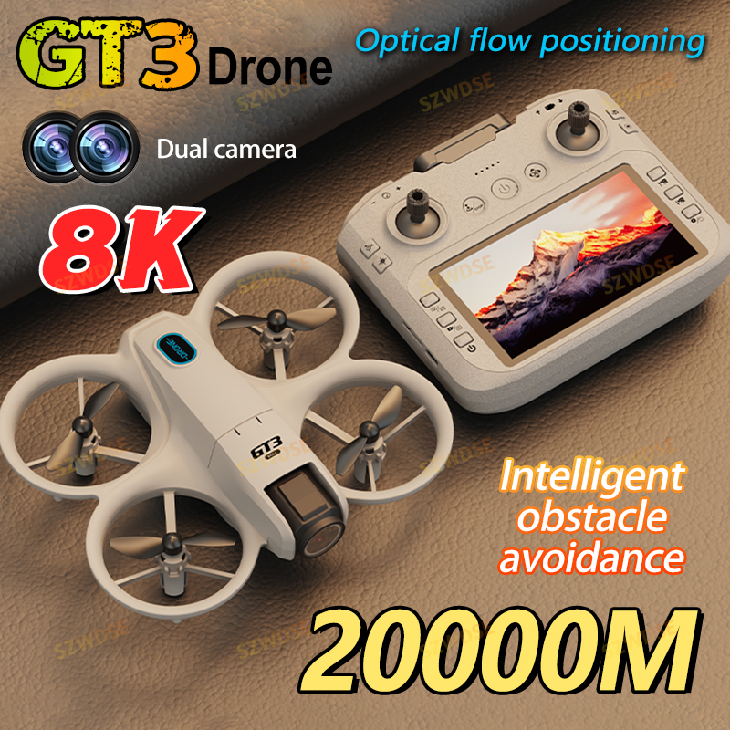 New GT3 With Screen Mini Drone - đánh giá và giá Drone Esc