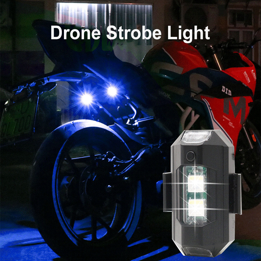 Motorcycle LED RGB Warning Lig - đánh giá và giá Drone Led Light