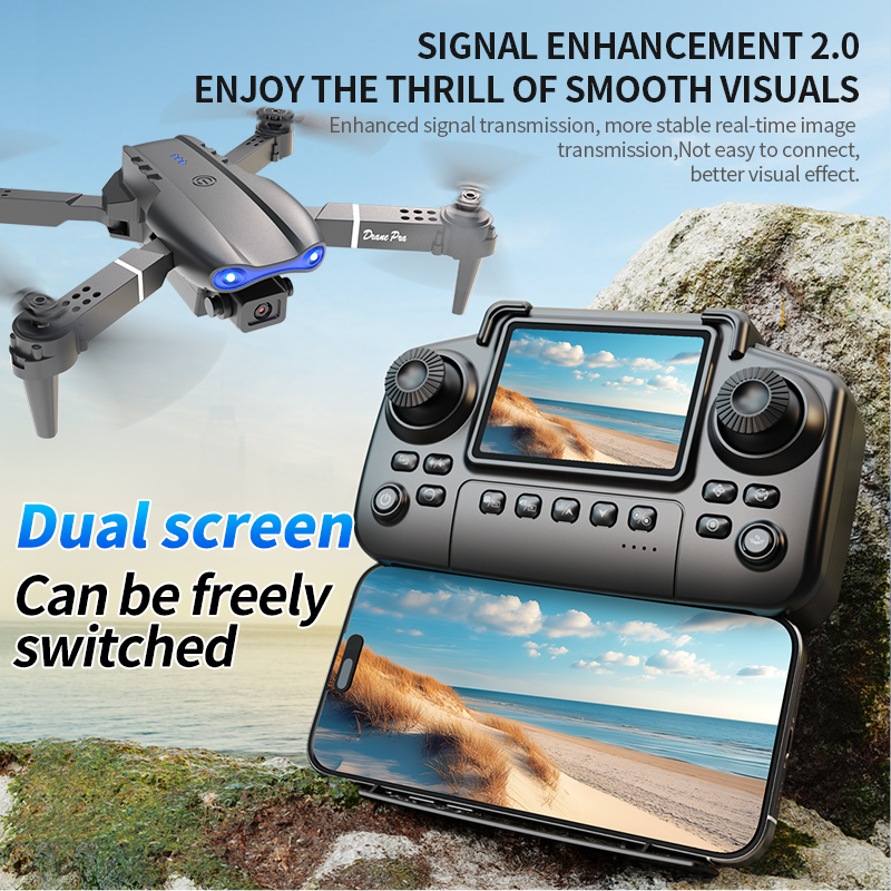 E99 PRO Drone Screen Control A - đánh giá và giá Drone Charger