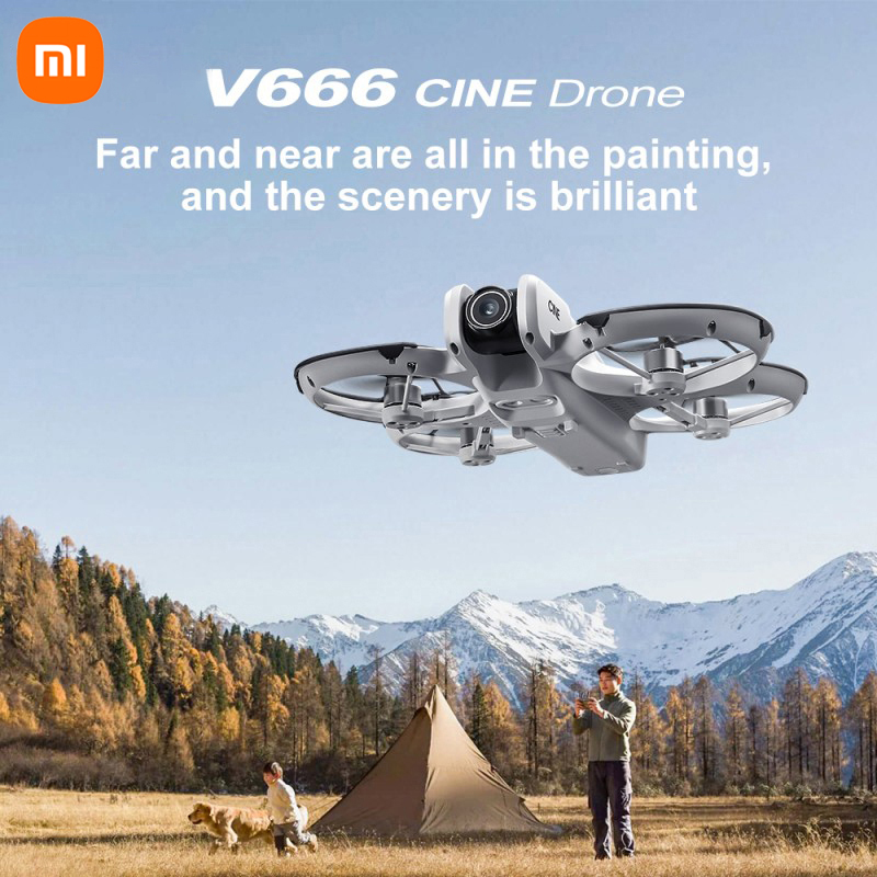 Xiaomi V666 Drone 8K Aerial HD - đánh giá và giá Drone Gps Module